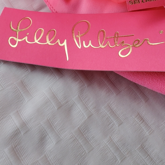 Lilly Pulitzer Pink Donna Romper Size 2 - Picture 4 of 5